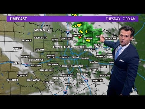 DFW weather: Tracking severe weather on Monday