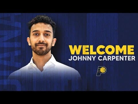 Indiana Pacers sign veteran assistant coach Johnny Carpenter to coaching staff