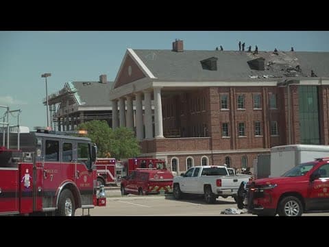 Fire damages new $100M health facility at Texas Woman's University