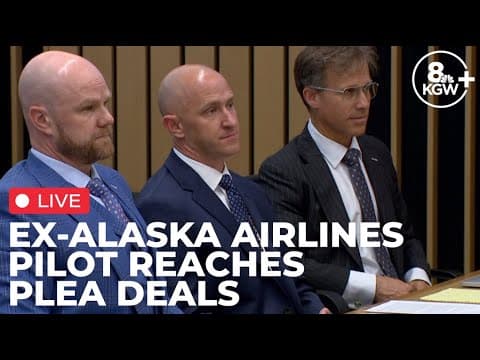 LIVE: Ex-pilot who tried to cut plane's engines reaches plea deals