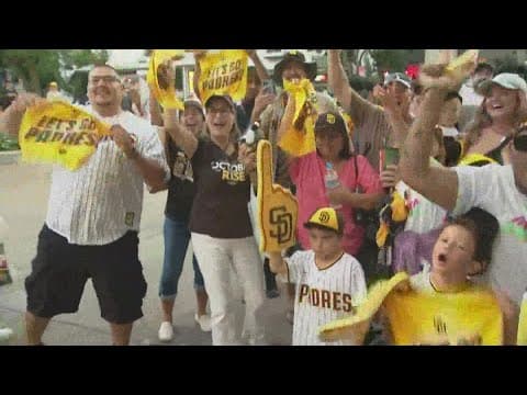 The series is tied! Padres knock off the Phillies in Game 2, teams had to Philadelphia for Game 3