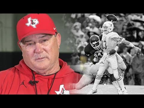 Legendary high school football coach Todd Dodge reflects on time as UT quarterback in 1980s