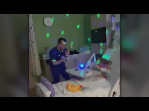Nurse throws party for 6-year-old patient that missed daddy-daughter dance