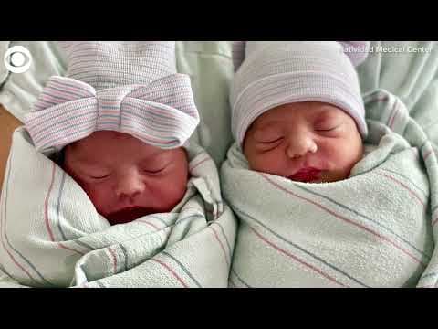 These twins were born on different days, months and years