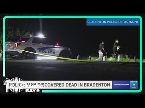 Bradenton police investigate after finding man dead near causeway