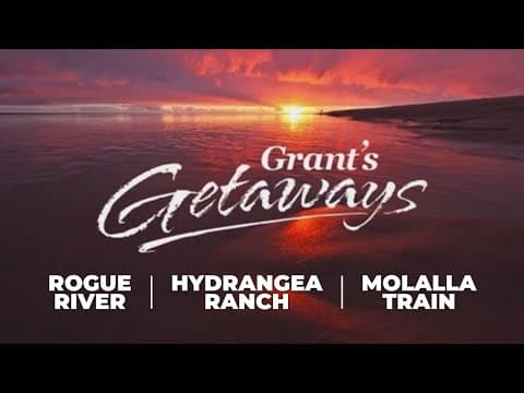 Grant's Getaways | Rogue River Jet Boat, Hydrangea Ranch blooms & family fun at Molalla Train Park