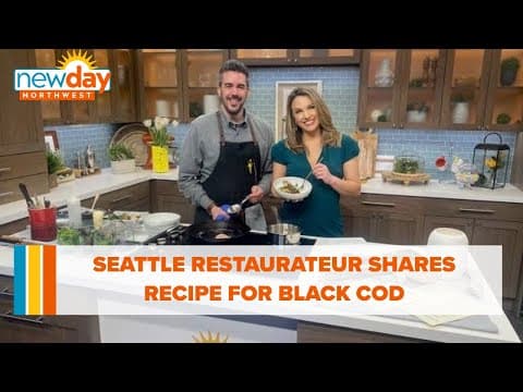 Driftwood's black cod and sunchokes - New Day NW