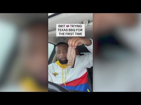 British man tries Texas BBQ for the first time and goes viral for his reaction