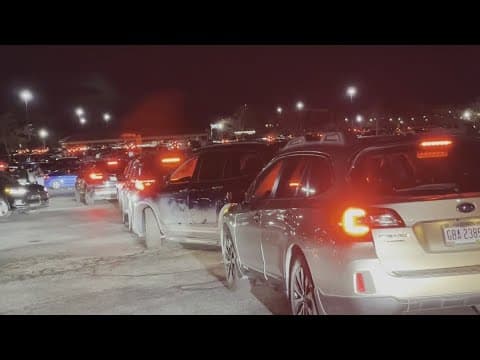 Guests report waiting 3 hours to leave Columbus Zoo's Wildlights due to traffic delays