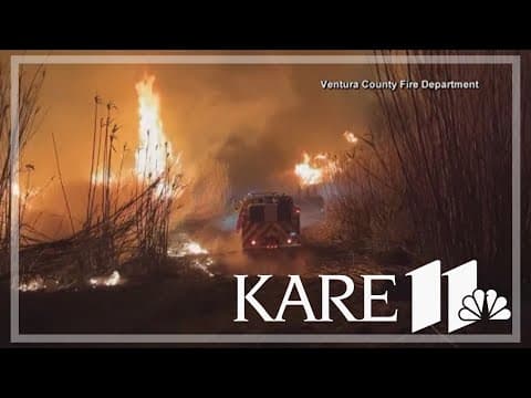 Santa Ana winds return to LA as wildfires rage on