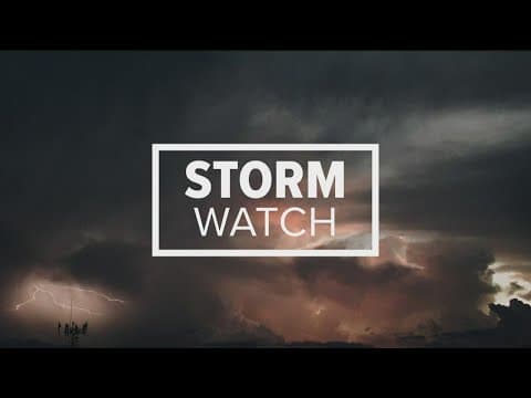 Tropical Storm Kay brings wind, heavy rain, and thunderstorms for Friday