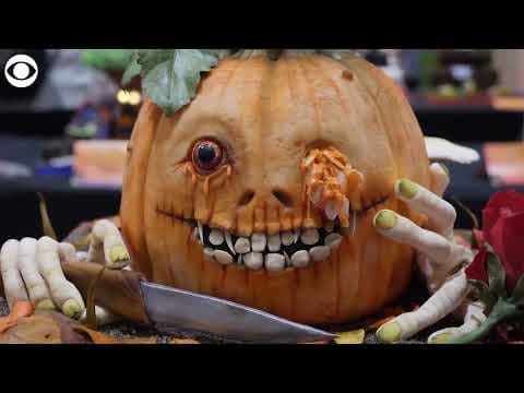 Spooky cakes stun at Halloween baking competition