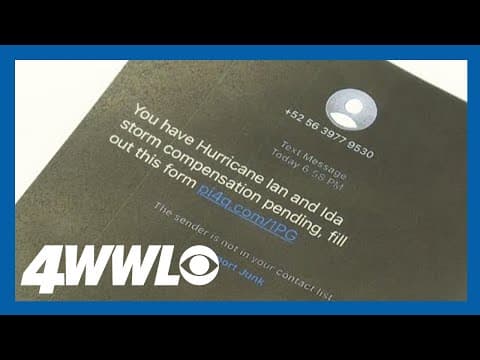 Storm victims unknowingly hired lawyers after flood of texts, emails