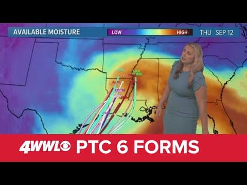 Sunday 5 PM Tropical Update: PTC 6  forms in the southern Gulf, forecast to become hurricane