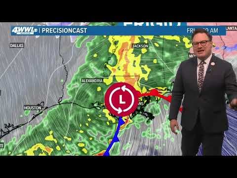 Weather Impact Alert: Heavy rain possible to begin Friday