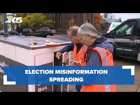 Election misinformation spreading