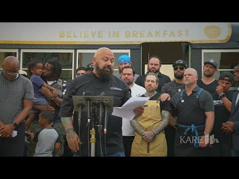 Chef Justin Sutherland's family and friends share a statement on his injury and recovery