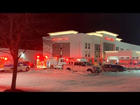 Crews found carbon monoxide levels above 1,300 parts per million in Marysville hotel pool area