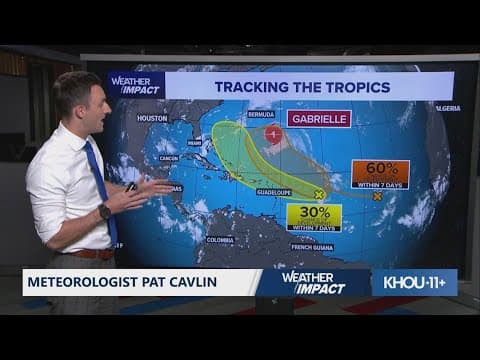 Tropical weather update: Tracking Hurricane Gabrielle, 2 other waves in the Atlantic