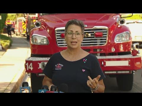 San Diego police, fire give update on Del Mar brush fire