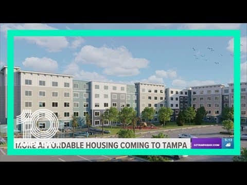Groundbreaking held for affordable housing community coming to Tampa