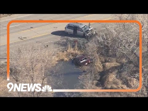RAW: Head-on crash injures 6 in Commerce City