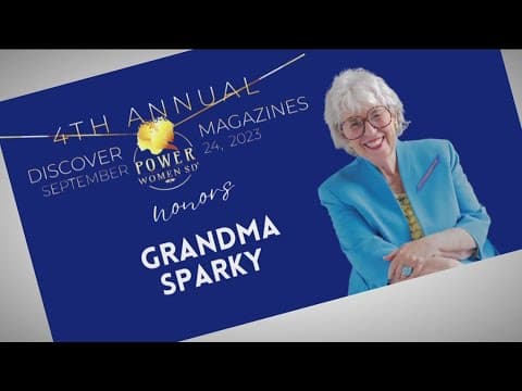 Grandma Sparky hopes to unite one billion people with Blue Ribbons