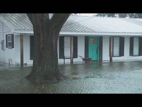 'This is the third time since Hurricane Ida that our house has flooded', residents in St. John Paris