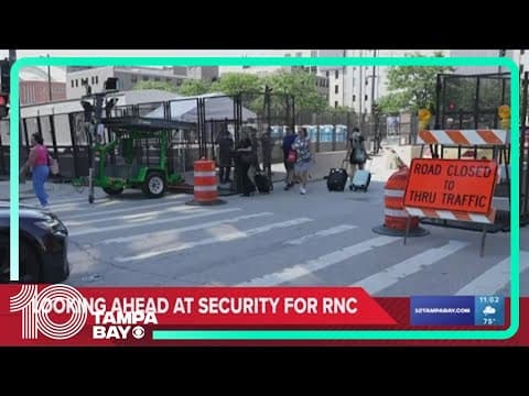 Looking ahead at security for RNC after Trump assassination attempt