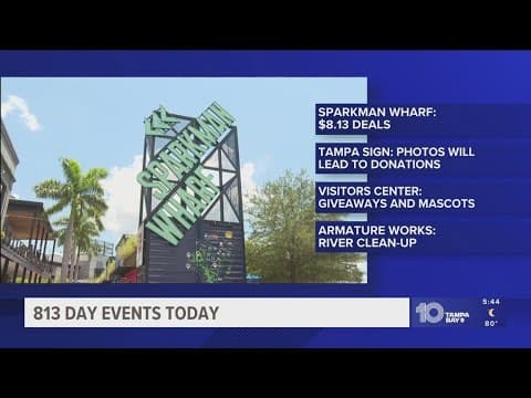 EVENTS: Here's how Tampa is celebrating 813 Day