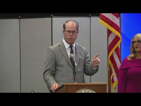 Gov. Braun tells reporter he's focused on the Statehouse, not the White House