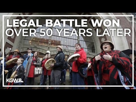 Chinook Indian Nation celebrates legal victory in fight for federal recognition