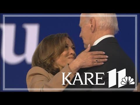 President Biden gets rousing ovation