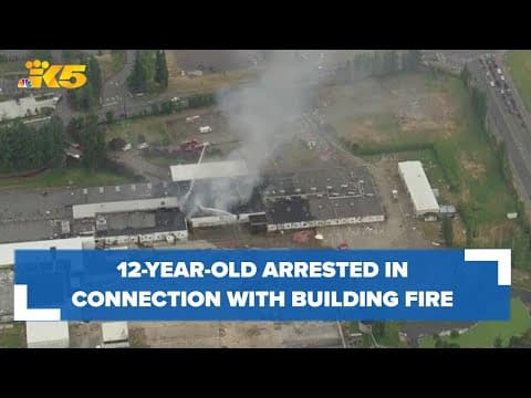 12-year-old girl arrested for setting fire at abandoned Lacey mushroom farm