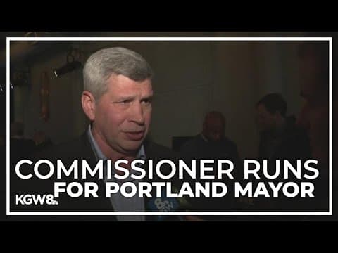City Commissioner Rene Gonzalez announces bid for Portland mayor