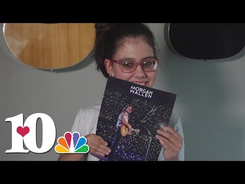 Newport teen with cerebral palsy surprised with tickets to see her favorite country musician