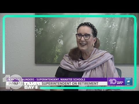 Outgoing Manatee County superintendent speaks on retirement