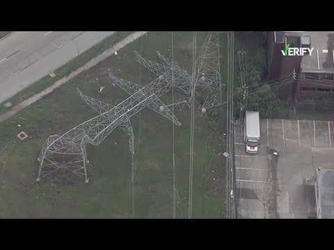 Verify: Repair time for toppled transmission lines