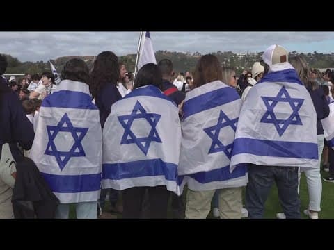 Israeli students from Gaza border visit San Diego Jewish Academy