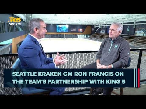 Extended interview: Seattle Kraken GM Ron Francis on the team's partnership with KING 5