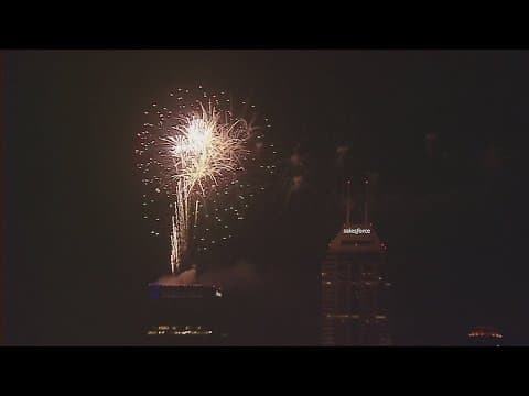 Downtown Indy Fourth Fest features fireworks display
