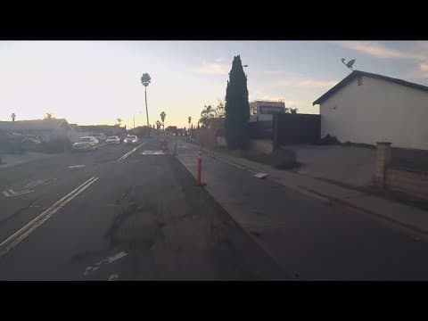 The state of San Diego's streets
