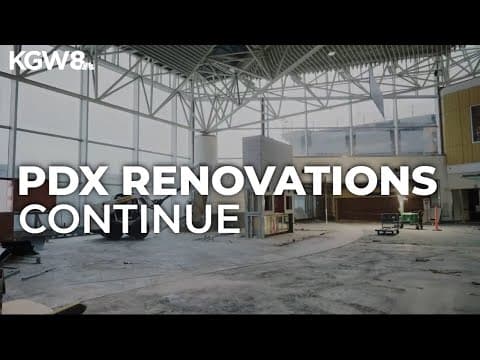 Portland airport makes progress on second phase of new main terminal