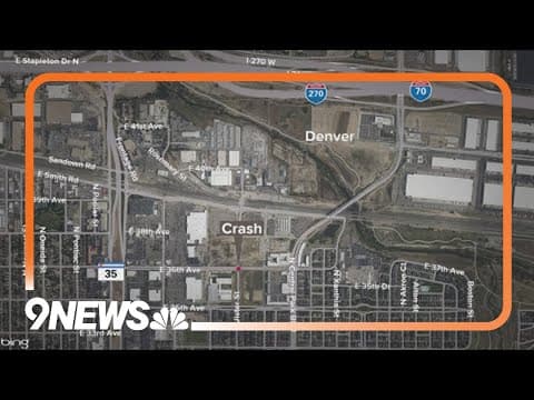 Denver Police looking for vehicle involved in crash