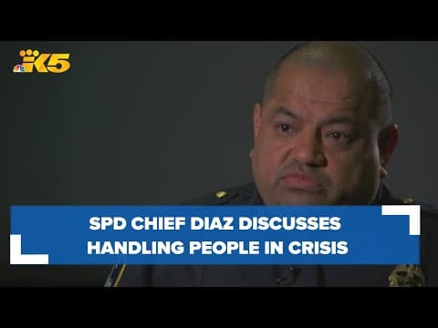 Seattle police chief discusses how department is handling people in crisis