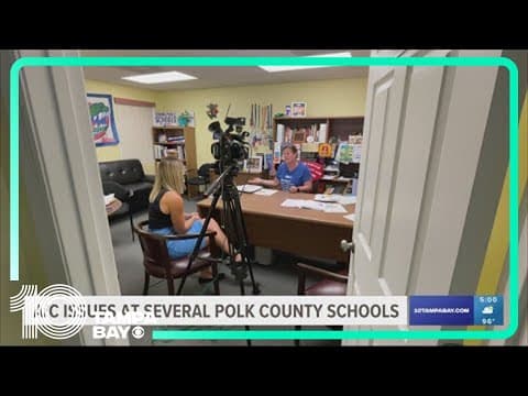 Polk Education Association: 25 schools now without working AC