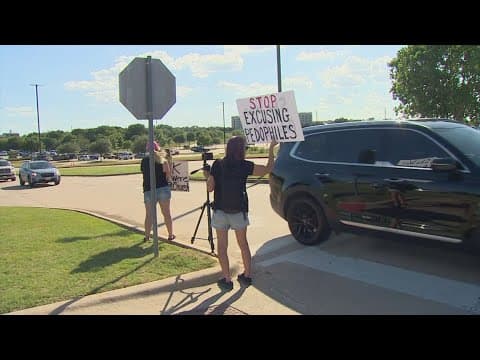 Protesters call for accountability at Gateway Church following child sex abuse scandal