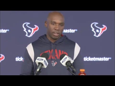 DeMeco Ryans spoke about what he was thinking about after the win in Indy