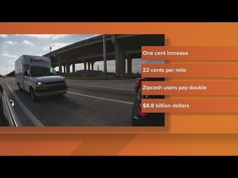 Starting today, Texas toll road rates go up