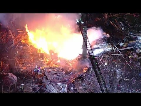 1 killed, several other firefighters hurt after Virginia house explosion